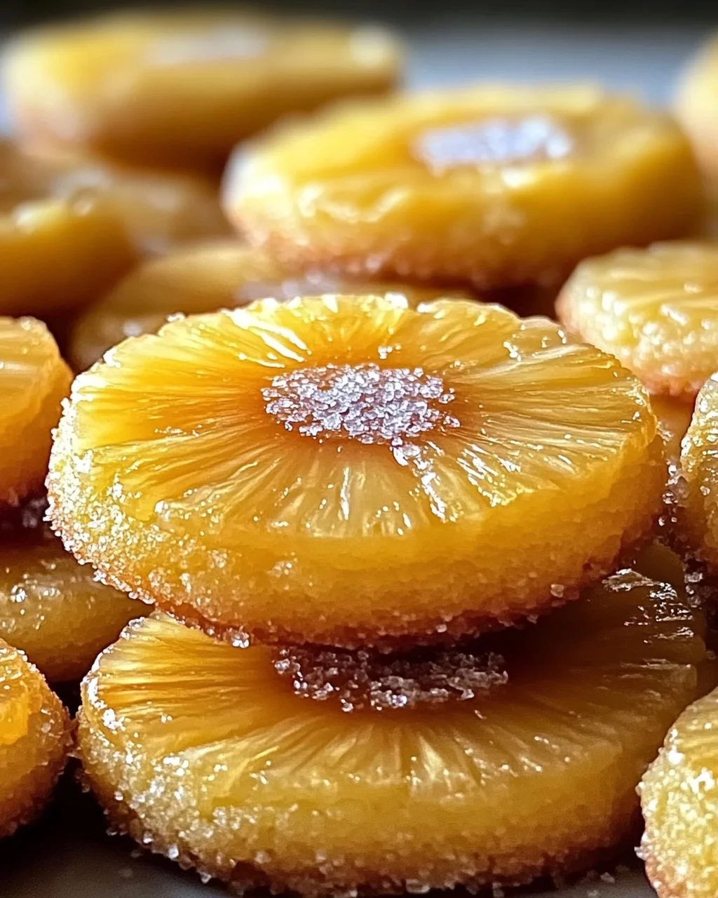 Ananas-Upside-Down-Zuckerplätzchen ganz einfach selber machen