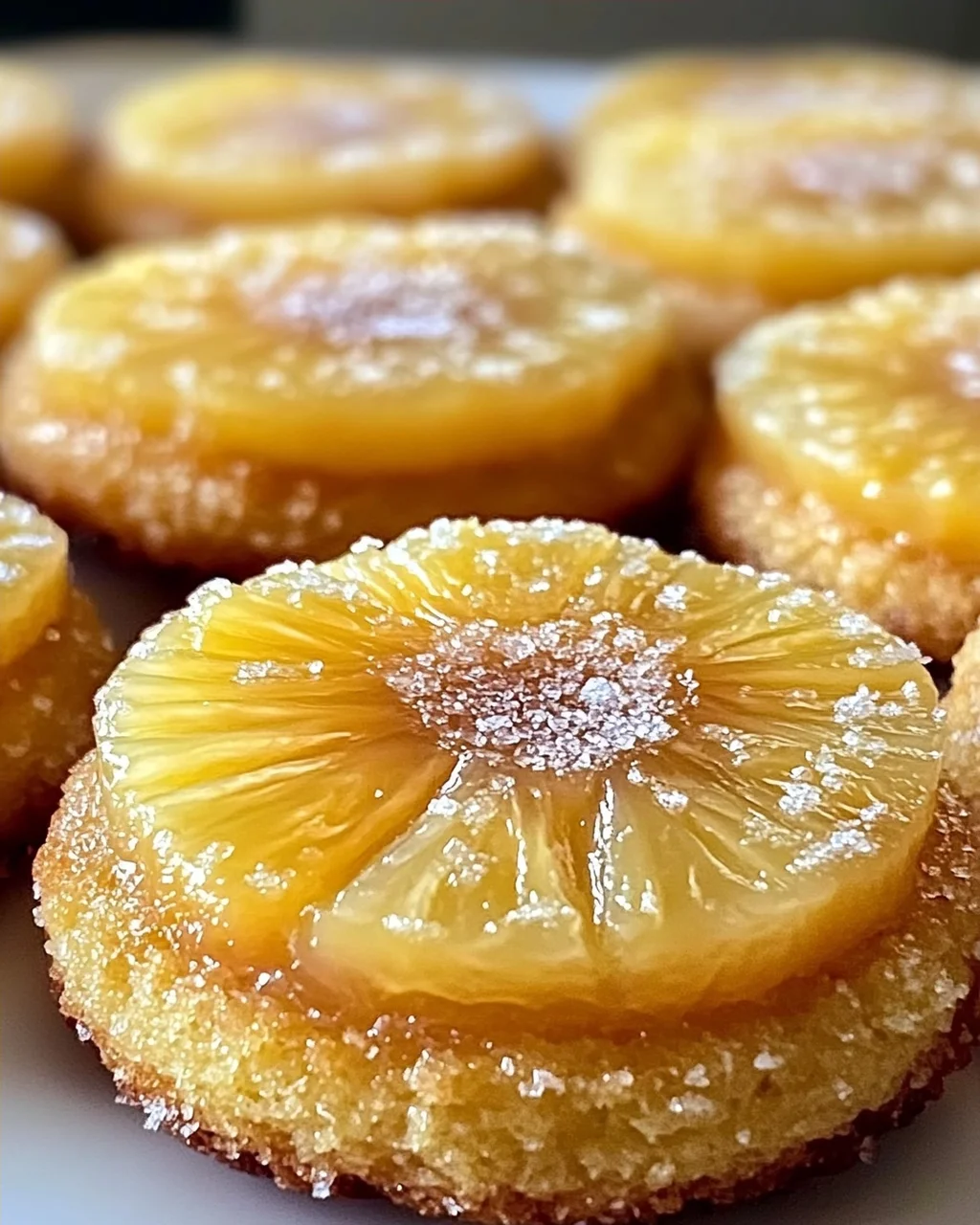 Ananas-Upside-Down-Zuckerplätzchen ganz einfach selber machen