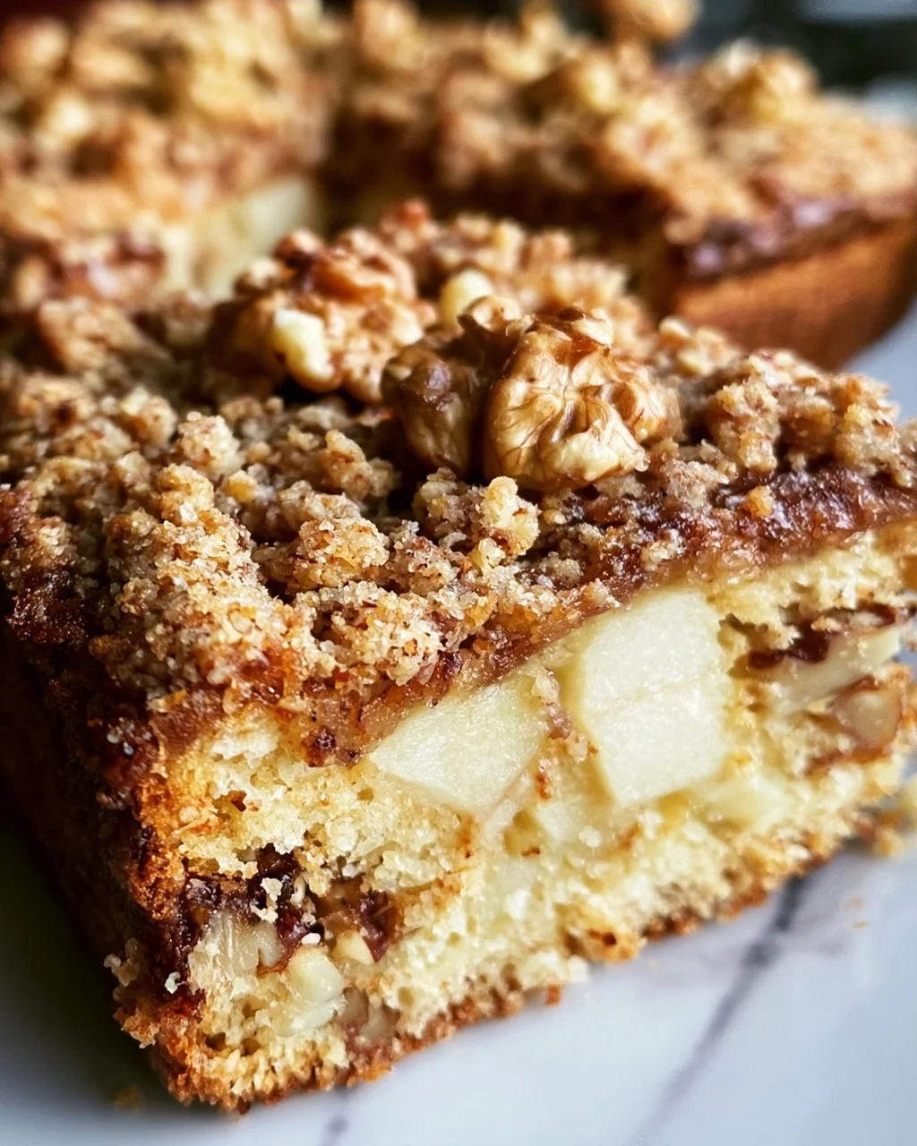 Apfel-Walnuss-Streusel-Kuchen