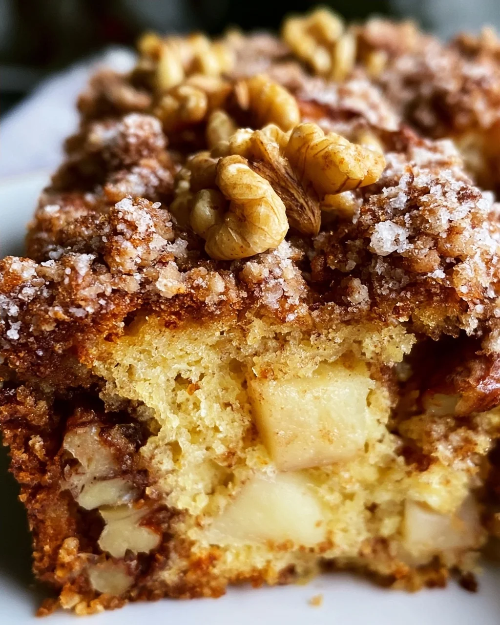 Apfel-Walnuss-Streusel-Kuchen