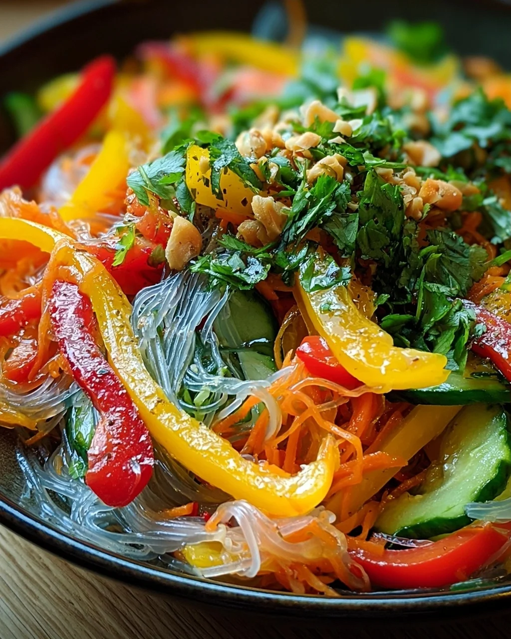 Bunter Glasnudelsalat