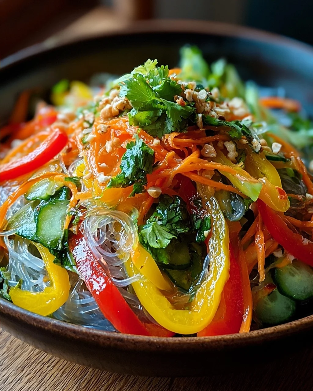 Bunter Glasnudelsalat