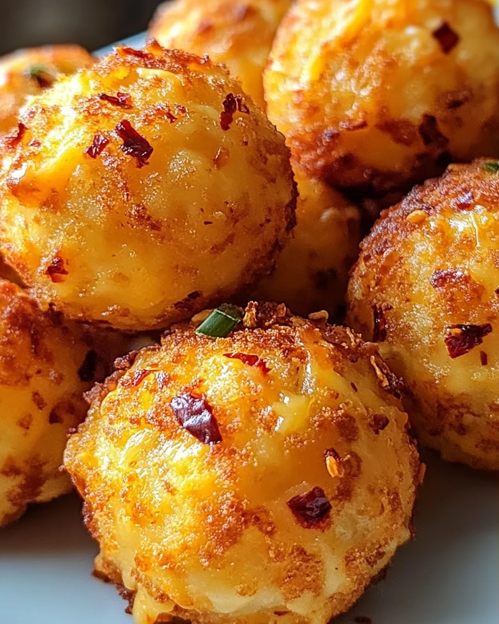 Chili-Käsebällchen Low Carb