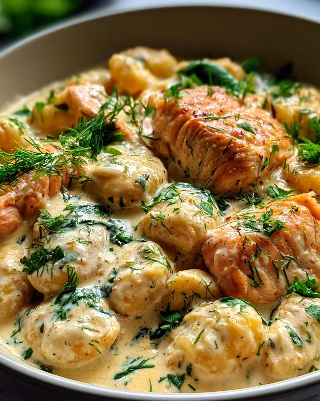Cremige Lachs Gnocchi: Schnell & unwiderstehlich lecker