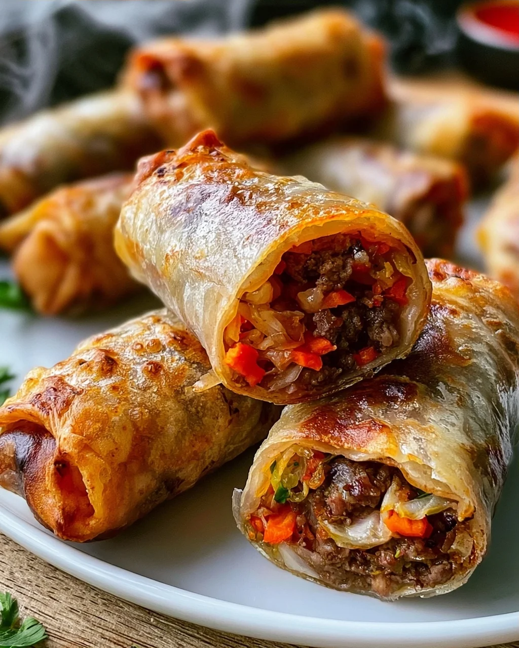 Crispy Frühlingsrollen Aus Dem Airfryer: So lecker!