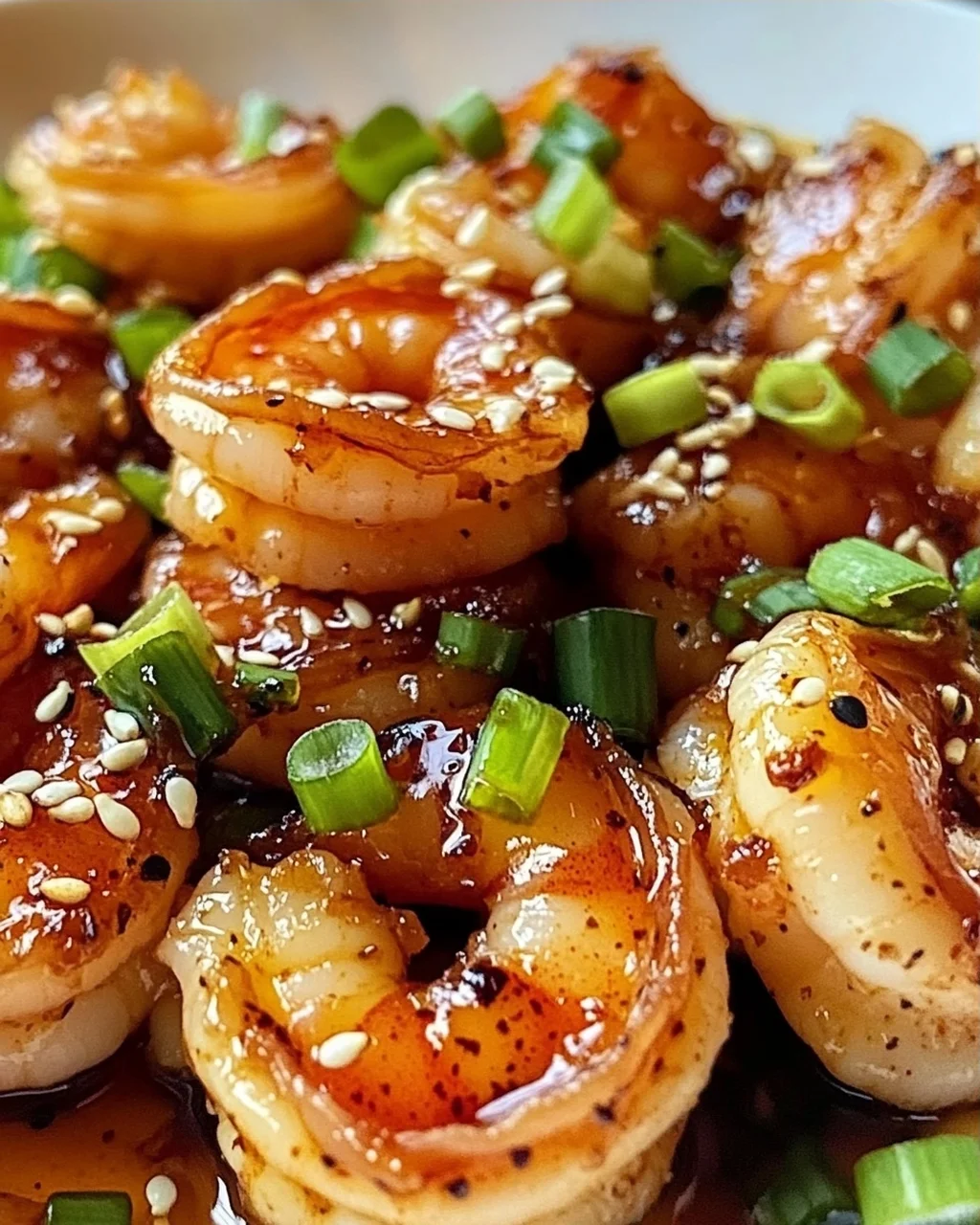 Das Ultimative Hochprotein Honig-Knoblauch Garnelen Rezept