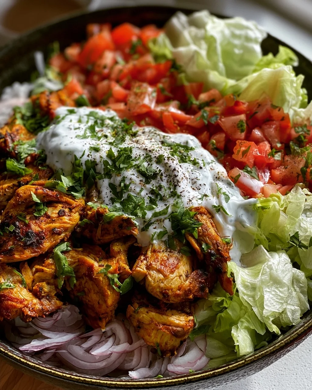 Doner Bowl Mit Hähnchen – Schnell, Lecker & Gesund Genießen!