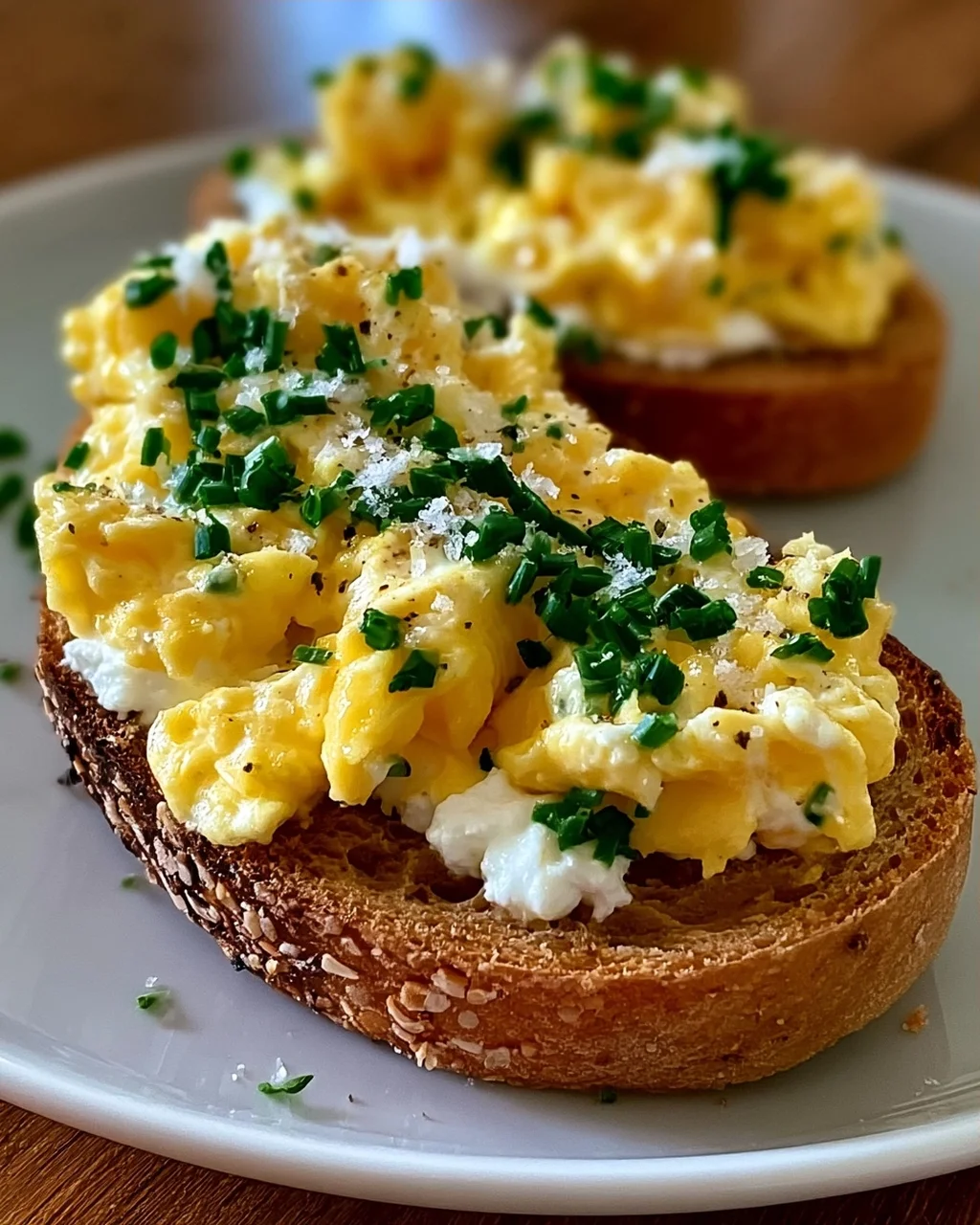 Ei und Ricotta-Toast: Schnell und Cremig Genuss