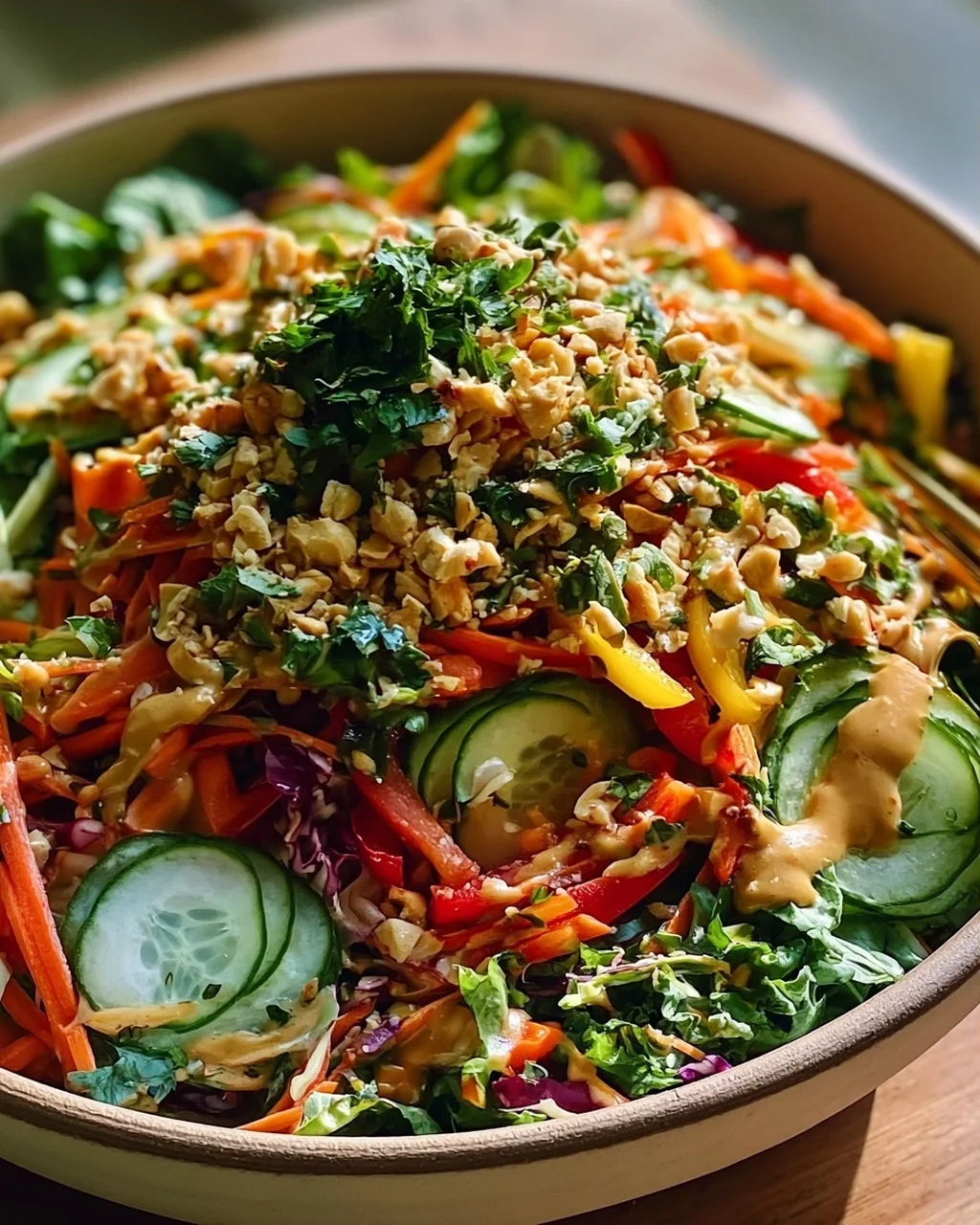 Erdnuss Knusper Salat: Ultimatives Rezept für deine Sinne!