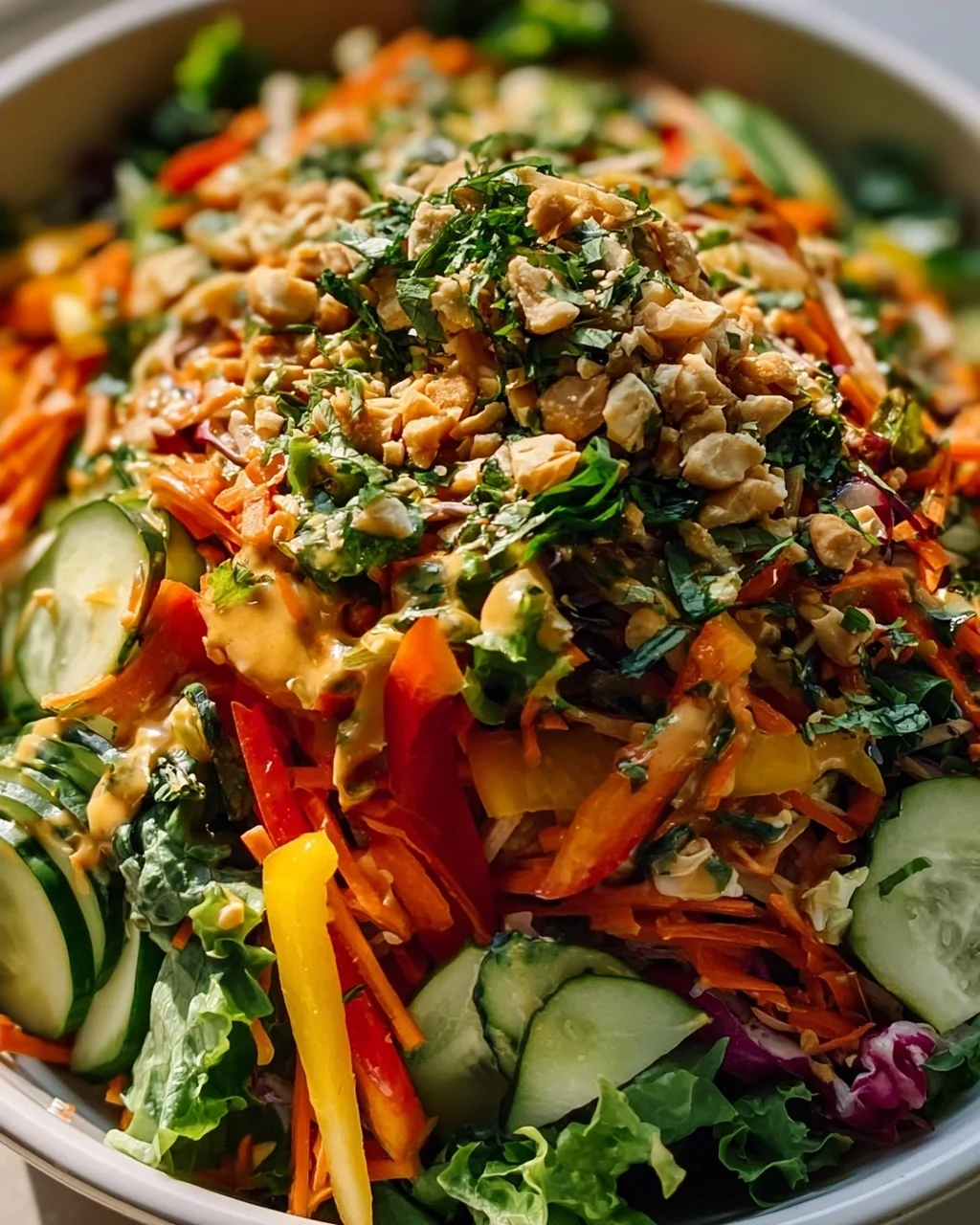 Erdnuss Knusper Salat: Ultimatives Rezept für deine Sinne!