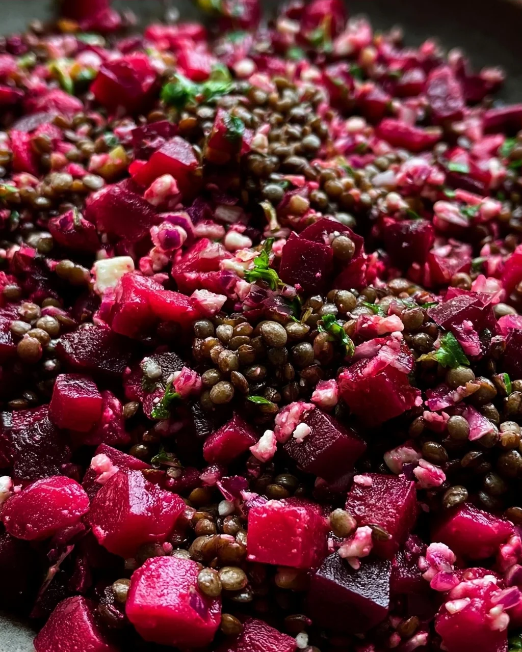 Gesunder Rote Bete Linsen Salat – Lecker und Nährstoffreich!