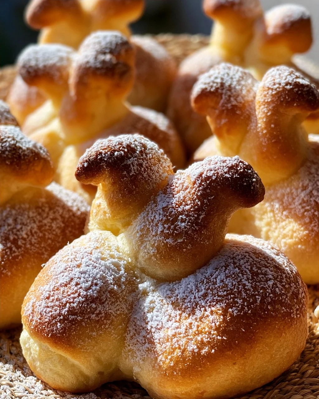 Hasen aus Quark-Öl-Teig