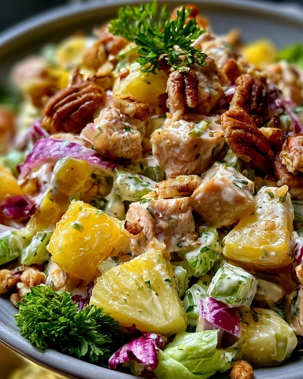 Hawaiianischer Hühnersalat