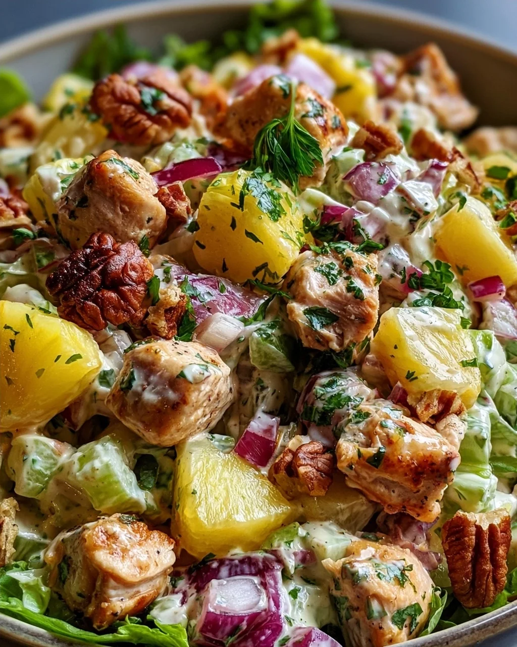 Hawaiianischer Hühnersalat
