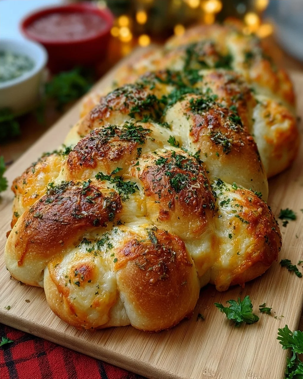 Käse-Weihnachtsbaum-Brot: Einfaches Rezept für festliche Freude!