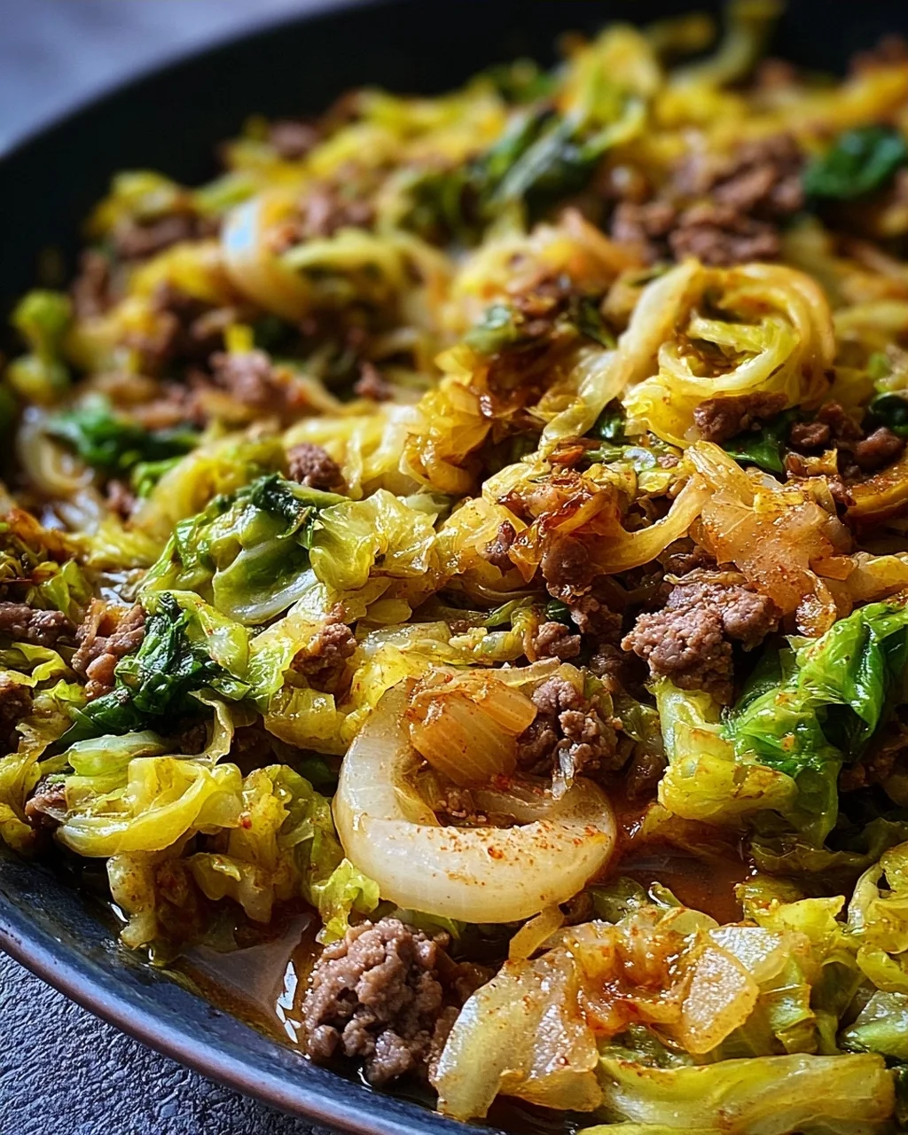 Kohl-Hack-Pfanne