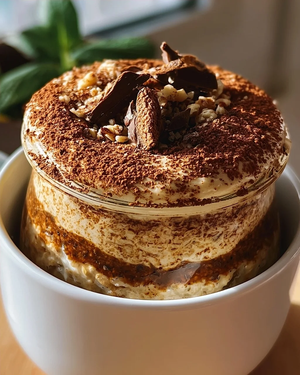 Leckere Tiramisu Übernacht Haferflocken – Einfaches Rezept!