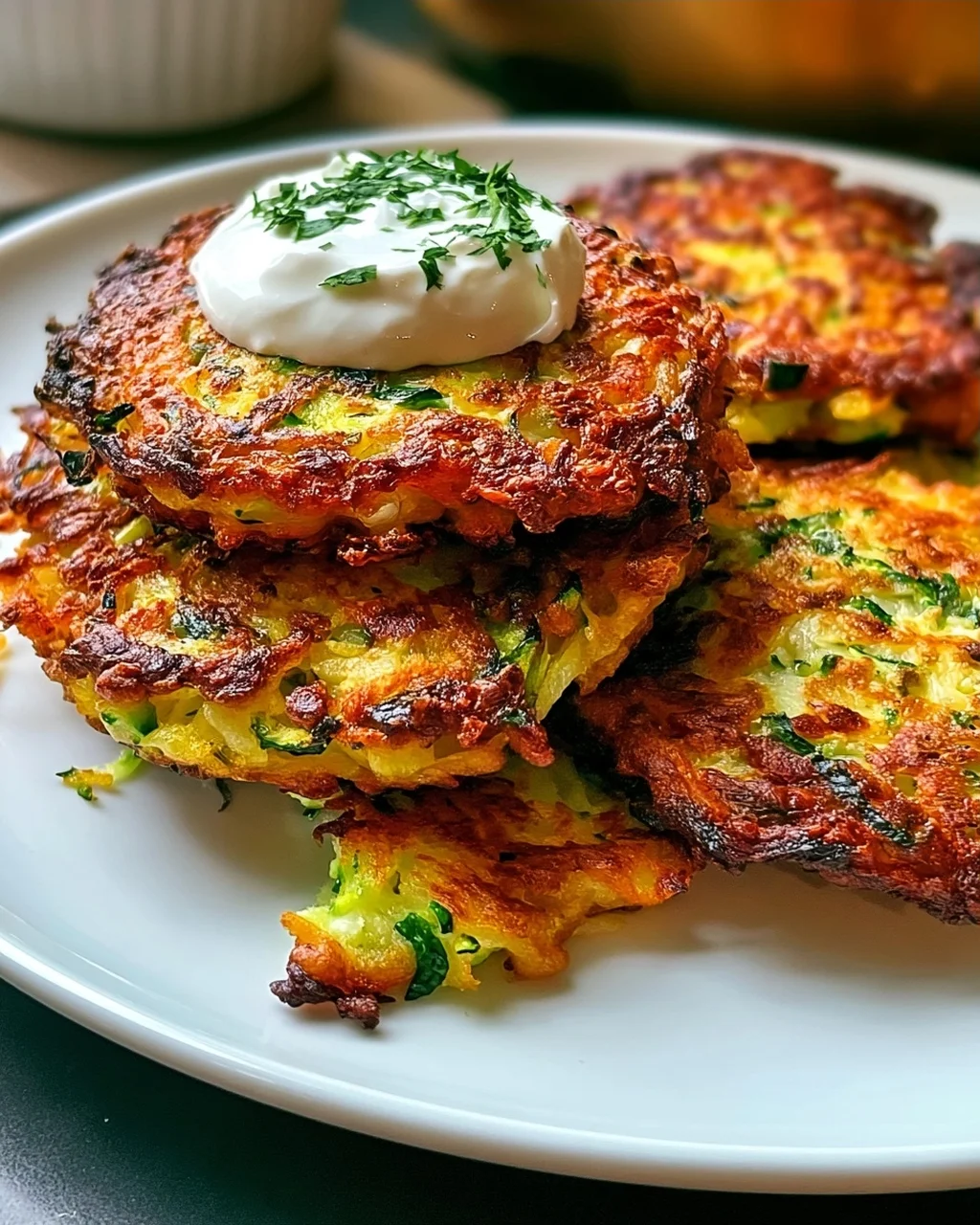 Libanesische Zucchini-Puffer für jeden Tag