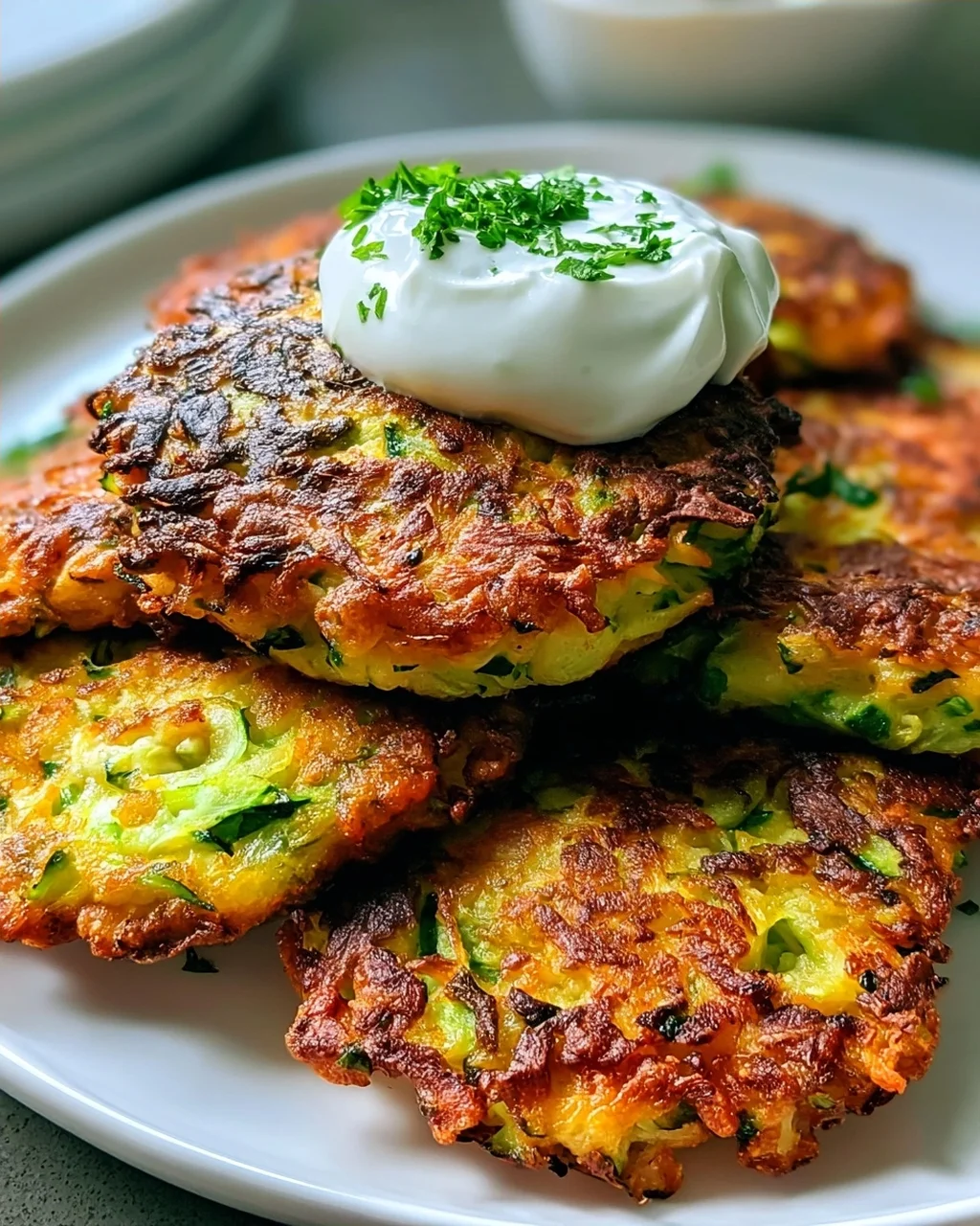 Libanesische Zucchini-Puffer für jeden Tag