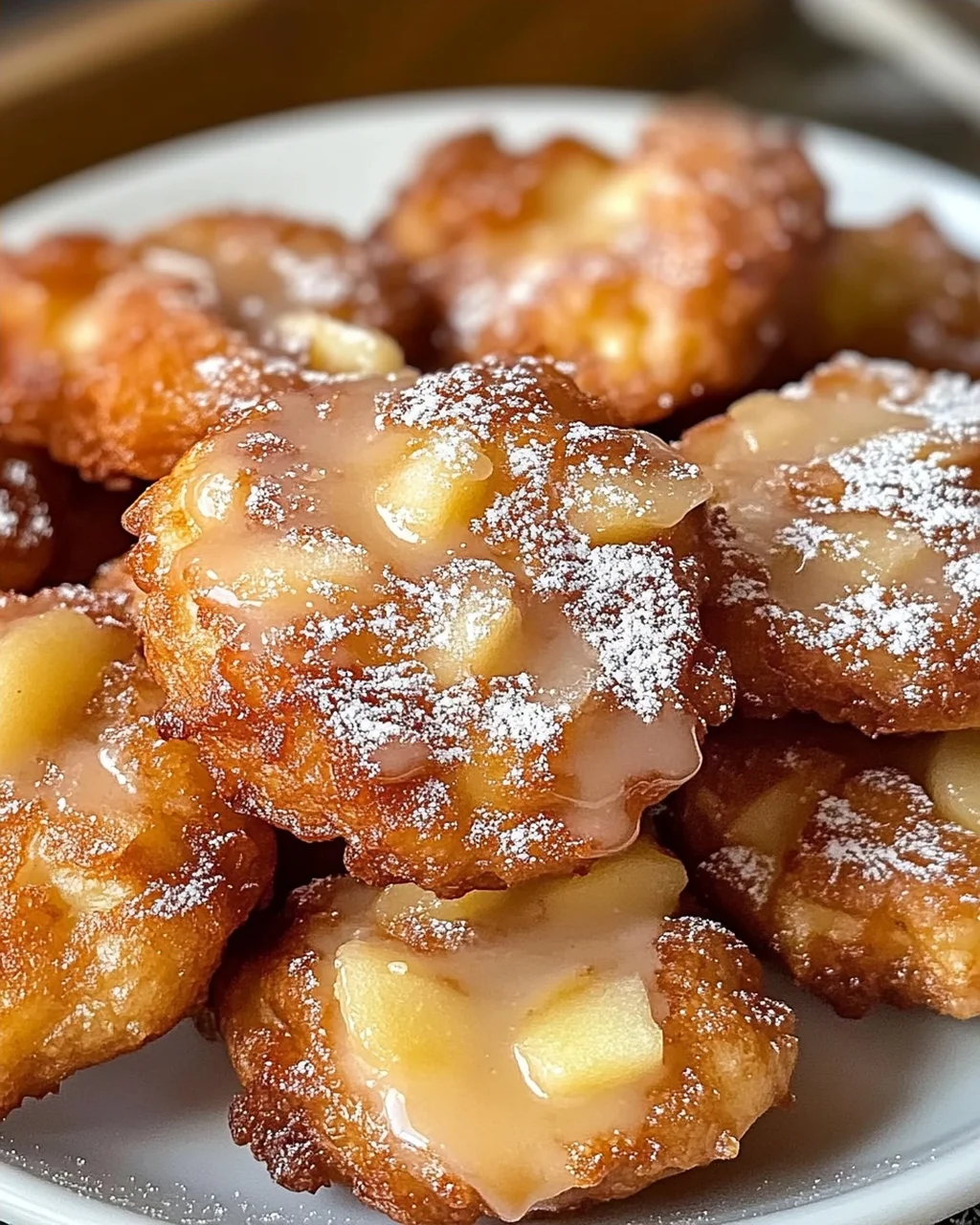 Mandelflour Apfelküchlein für ein gesundes Frühstück