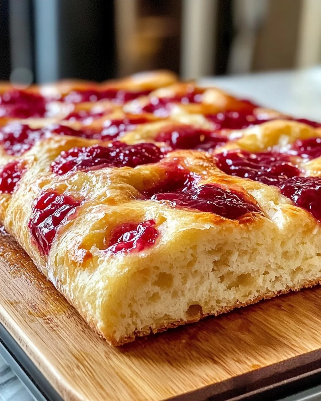 Marmeladenteig-Focaccia: Süße Versuchung für Frühstück
