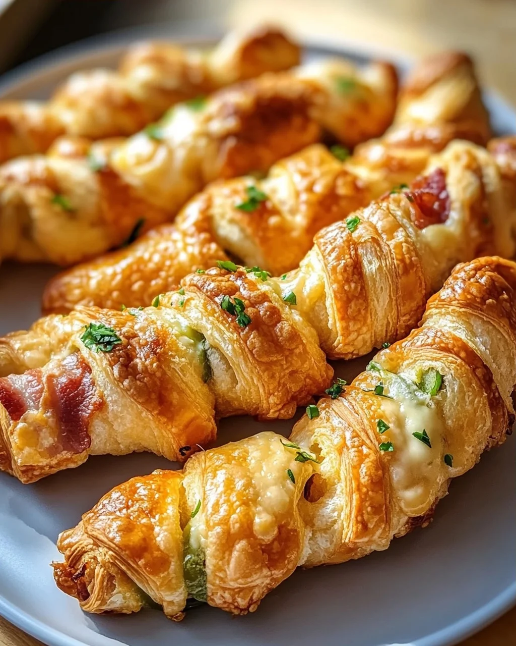 Pikante Jalapeño Popper Twists: Knusprig-käsig genießen