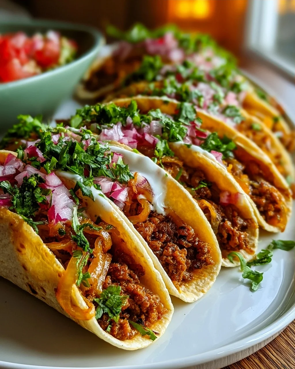 Saftige Zwiebel Hackfleisch Tacos: Einfach & unwiderstehlich!
