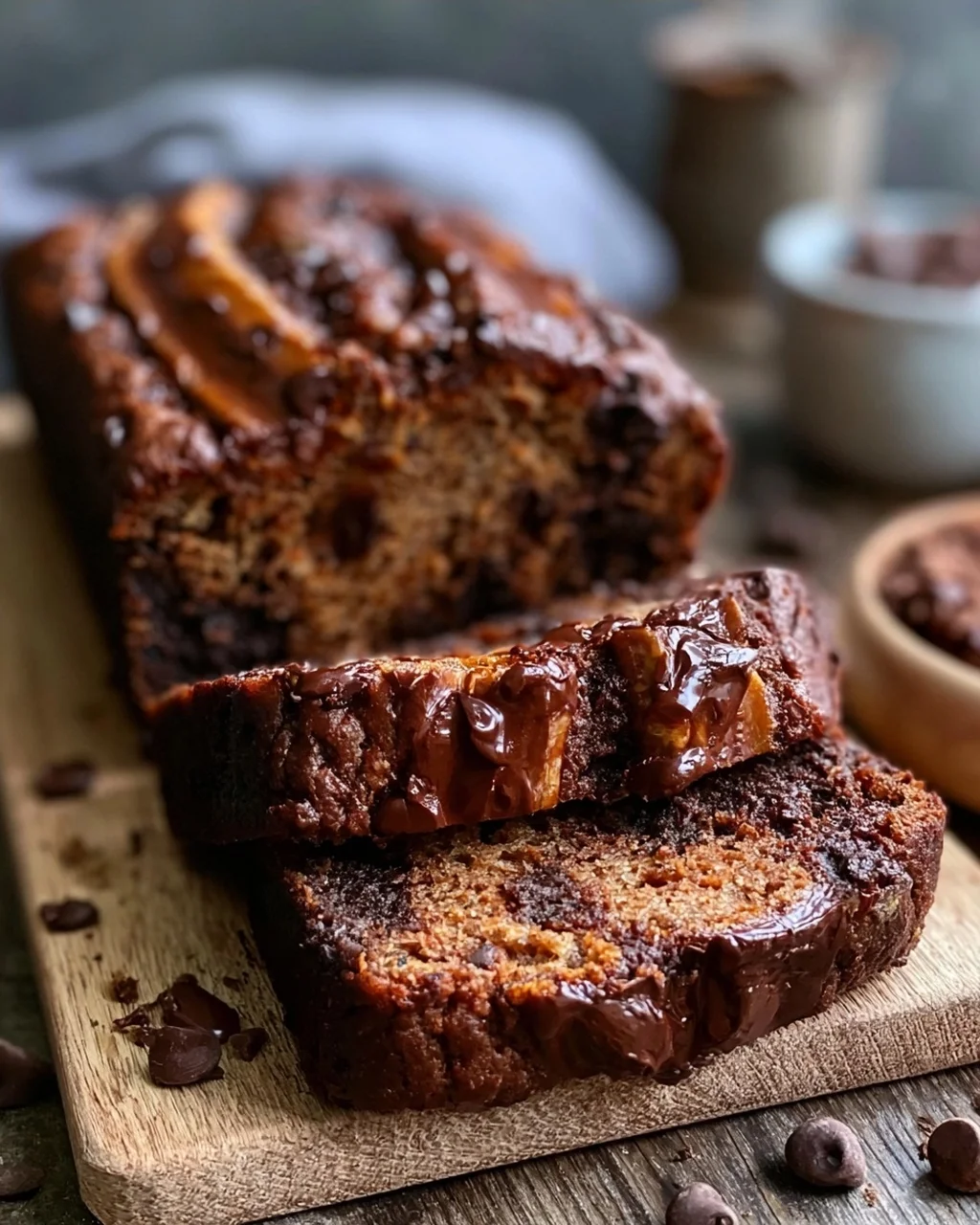 Schoko-Espresso Bananenbrot