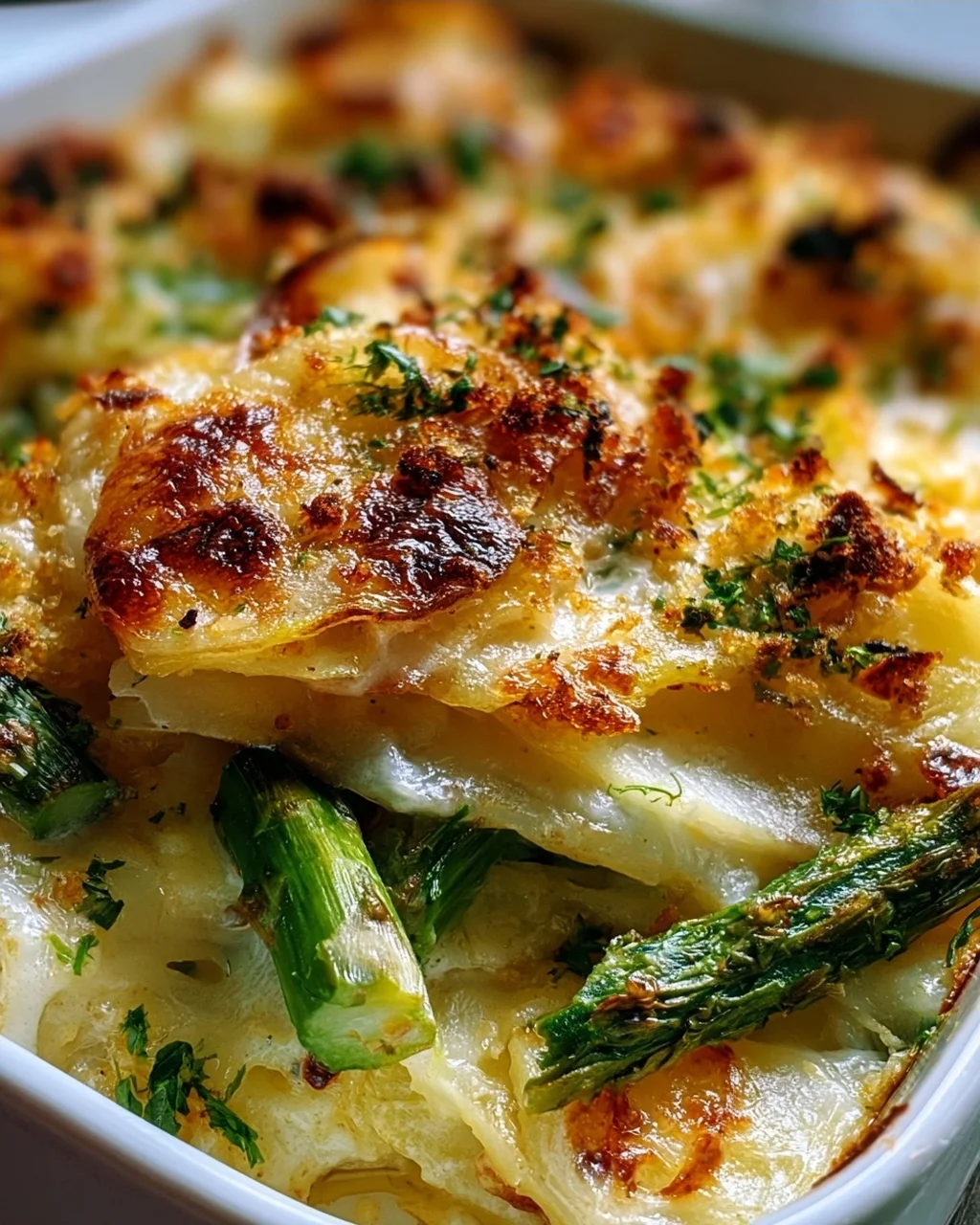 Spargel Kartoffel Auflauf mit Kräutern – Ein Genuss für Feinschmecker!