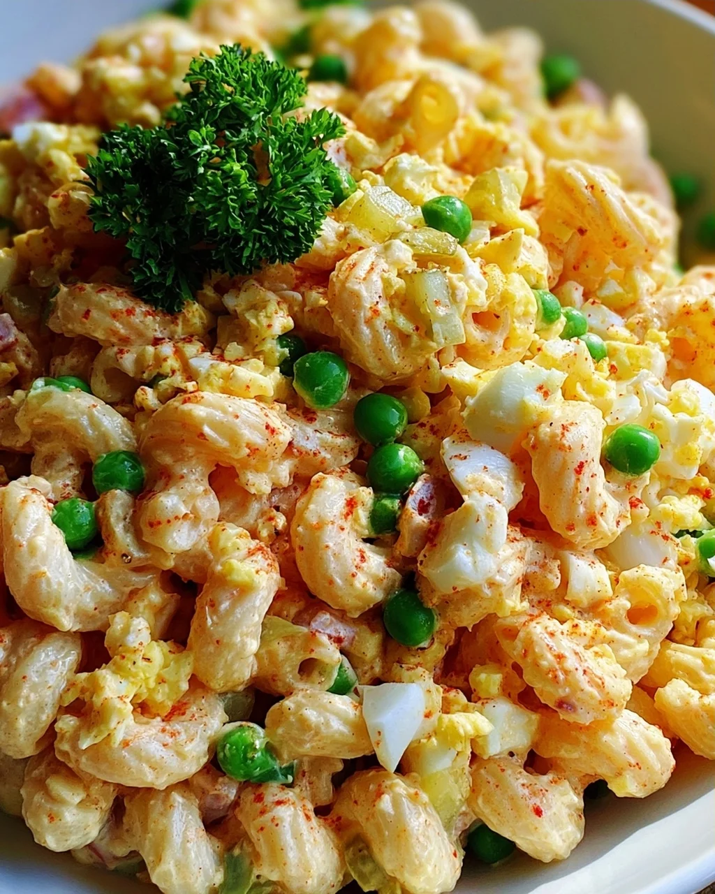Teufelsei-Makkaroni-Salat
