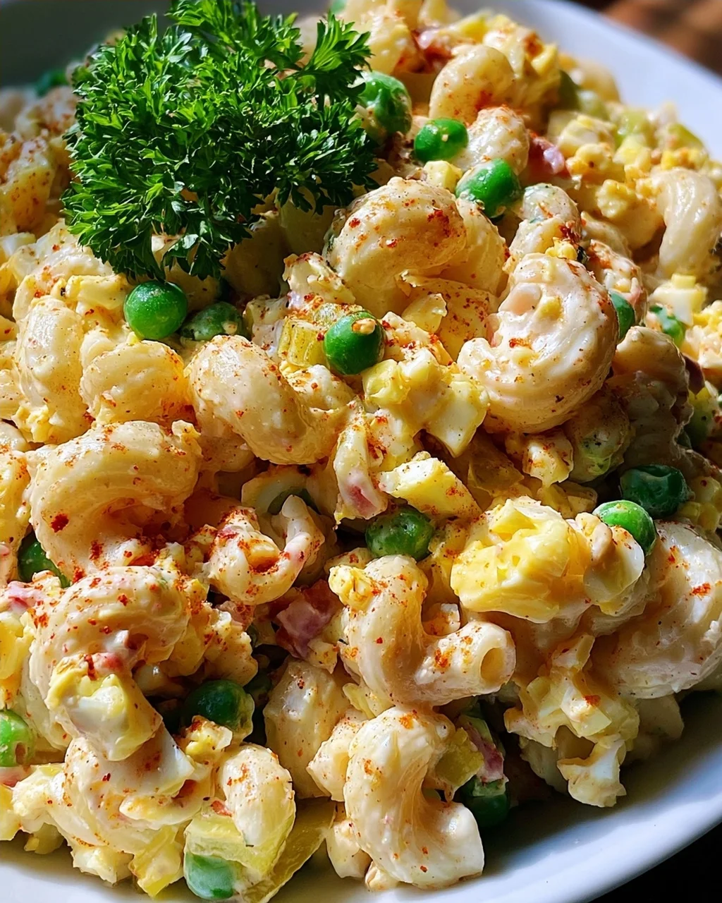 Teufelsei-Makkaroni-Salat