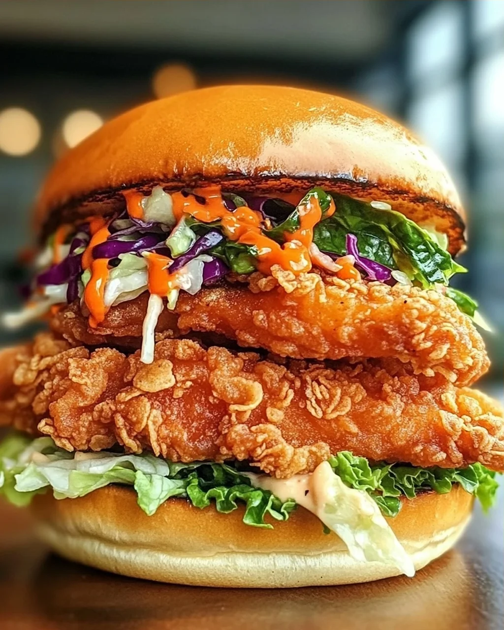 Thai Fried Chicken Sandwich: Ein köstlich knuspriges Rezept