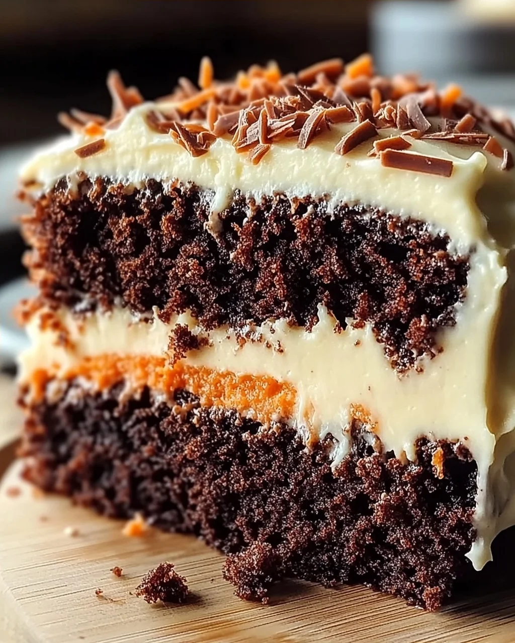 Unglaublicher Schoko Karottenkuchen mit Frischkäse-Frosting – Das Ultimative Rezept