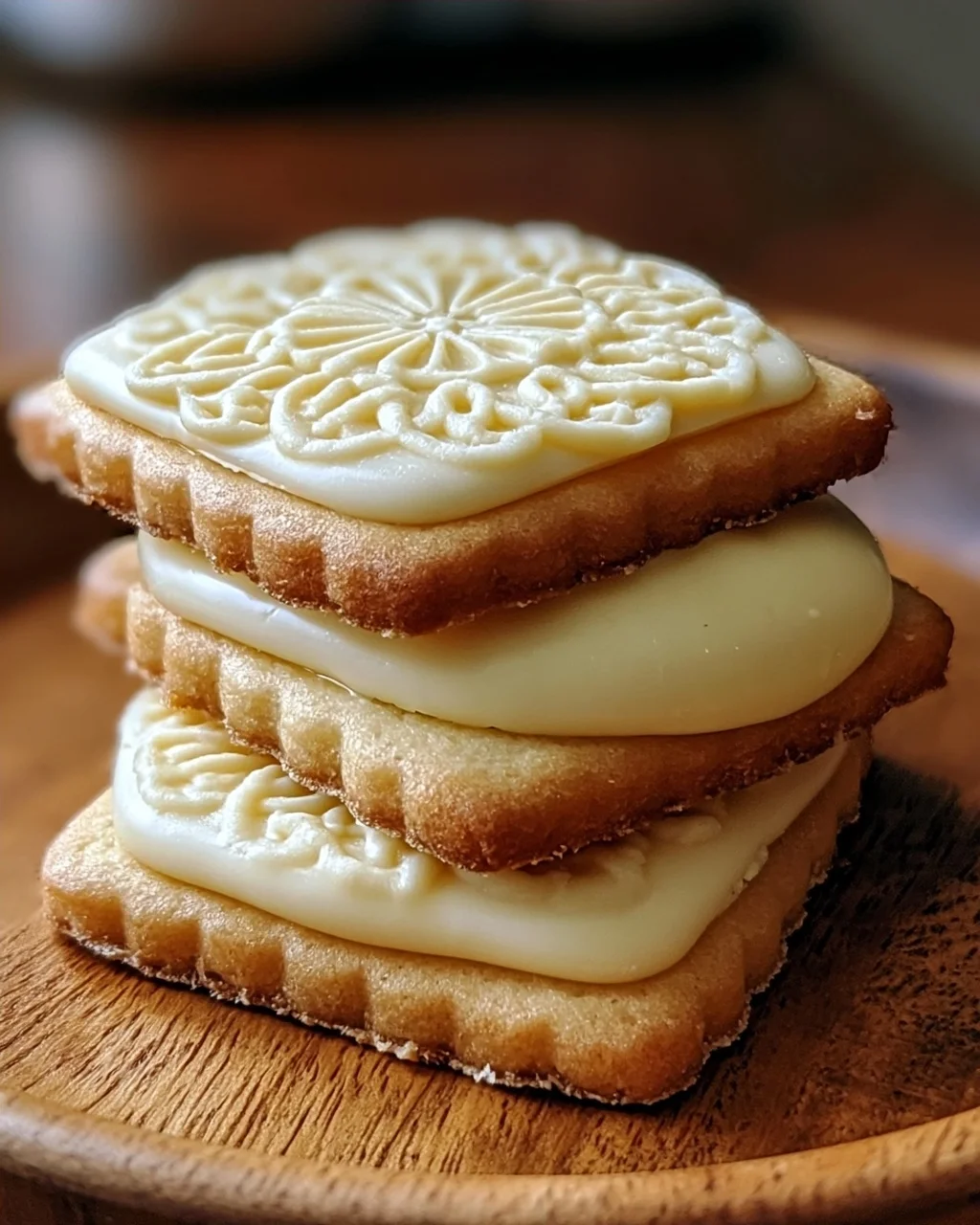 Weißer Geliebter: Leckere Japanische Kekse